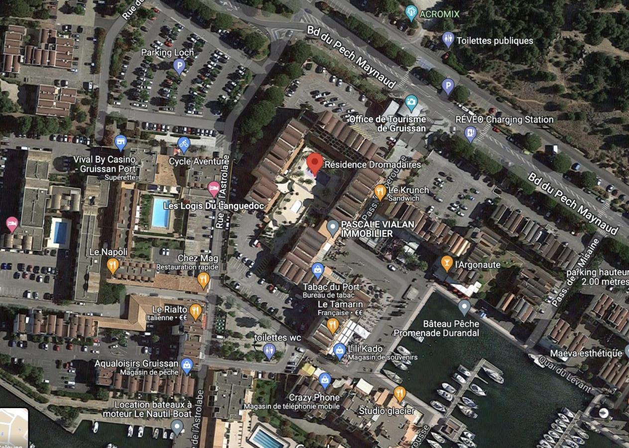 Gruissan-Port-T2-2Chambres-5Pers-43M2-Climatise-Parking-Valerie Экстерьер фото