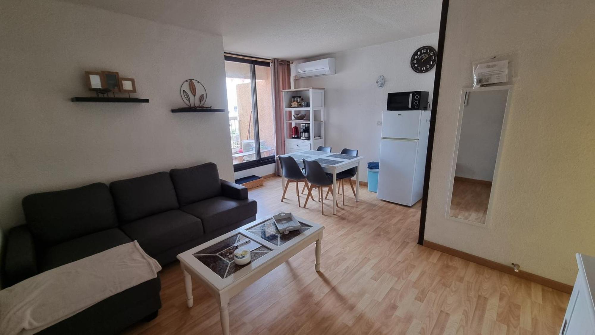 Gruissan-Port-T2-2Chambres-5Pers-43M2-Climatise-Parking-Valerie Экстерьер фото